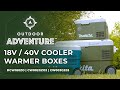 Makita Olive Green: 18V Cooler/Warmer Boxes (DCW180Z / CW002GZ / CW003GZ)