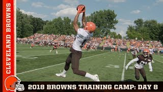 2018 Browns Training Camp: Day 8 | Cleveland Browns