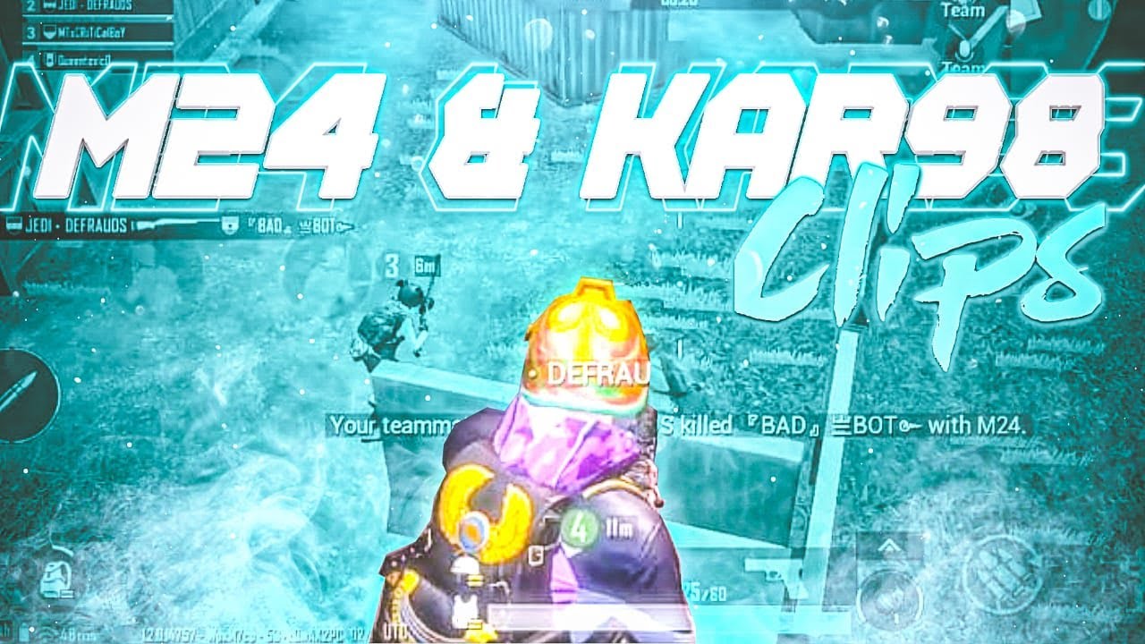 free to use m24 and kar98 tdm clips | for montages,etc