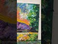Original painting by Andrew Semberecki impasto palette knife available on eBay