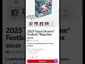 2025 Topps Chrome Mega Boxes are live on the website! #sportscards #toppschrome #topps