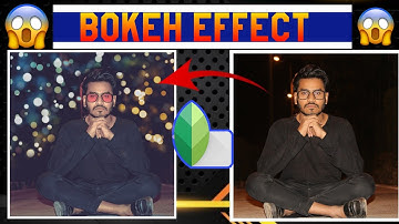 Bokeh Effect Photo Editing Tutorial for Snapseed 🔥#SB Edit #YOUTUBE
