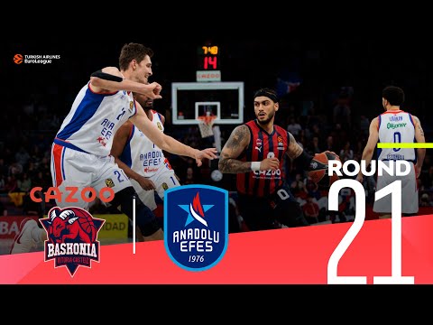 Costello late heroics lift Baskonia over Efes! | Round 21, Highlights | Turkish 