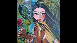 ART NAIF - Naïve paintings by Sara Tamjidi peintre iranienne Resimi