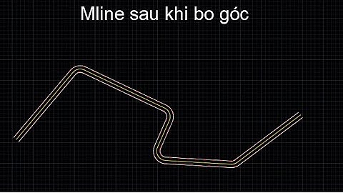 Lisp fillet multiLINE, tạo ống trong ngành điện nước