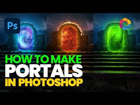 Magic Portal Effects Techniques in Photoshop