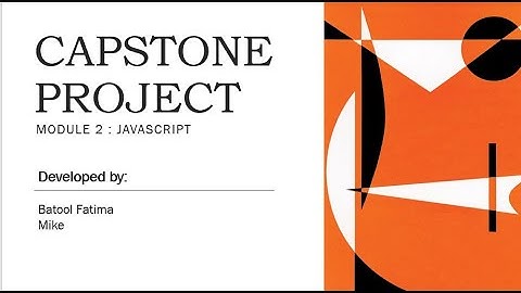 Microverse JavaScript Capstone Project Module-2 Video Using JavaScript Webpack, Jest, APIs, HTML