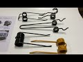 Wire rotary spring forming machine making agriculture rake tine spring