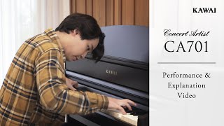 Kawai CA701 B Digitale Home Piano video