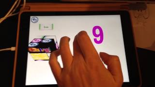 Touch Screen Digit Recognition iPad App Alpha screenshot 1