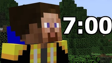 Beating Minecraft in 7 minutes (it