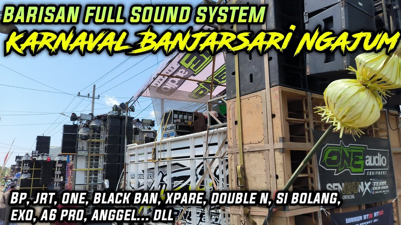 Gak Nyangka‼️, Banyak Sound Horeg Keren Malang Di sini - Karnaval Banjarsari (Mboto) Ngajum 2024