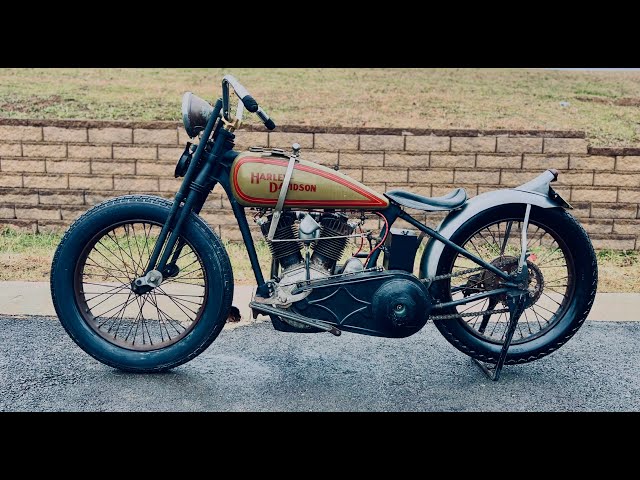 THE ORIGINAL HARLEY-DAVIDSON ビンテージ　ハーレー Billy Lane 1950s Outlaw Harley JD Bobber Pre Knucklehead Hot Rod