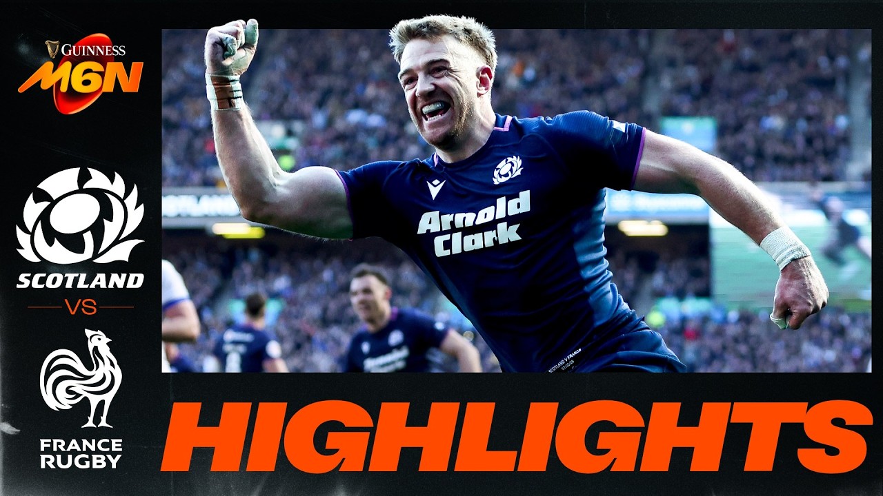 HIGHLIGHTS | Scotland v France | A 90-point thriller that shakes up the standing!