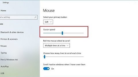How to Change Mouse Pointer Speed on Windows 10 | How To Make Cursor Faster 2021 | #subscribe
