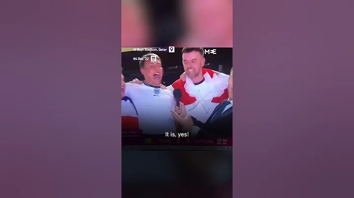 World Cup: English football fan shouts “Free Palestine” on Israeli live broadcast - DayDayNews