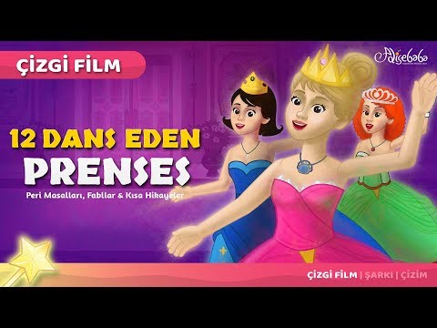 Adisebaba Çizgi Film Masallar - 12 Dans Eden Prenses