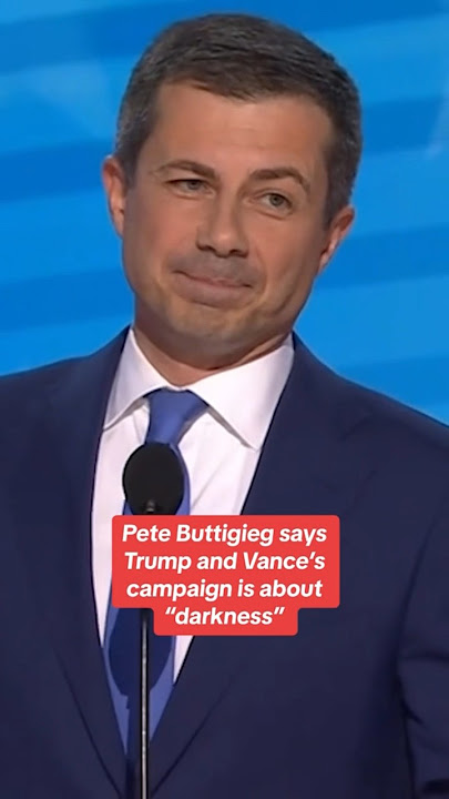 Pete Buttigieg bashes JD Vance in DNC speech #shorts
