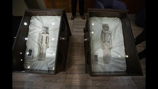 scientific analysis of alien mummies found in Cusco near Nazca, Peru presented to Mexico Congress