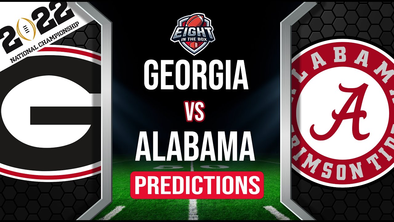 CFB National Championship vs Alabama Predictions Picks and
