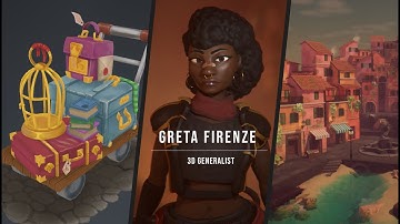 3D Generalist Demo-Reel (2023) || Greta Firenze
