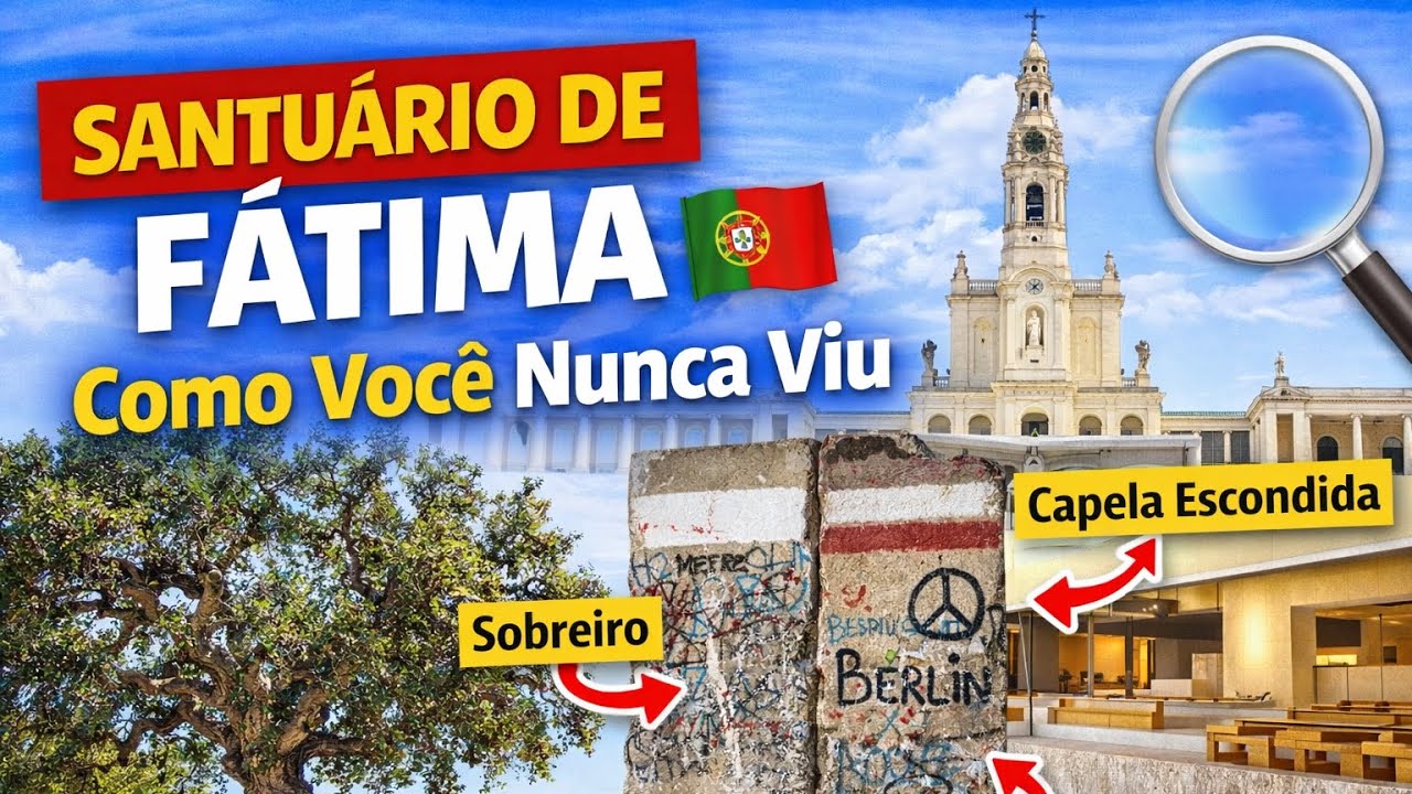 SANTUÁRIO DE FÁTIMA Como Você Nunca Viu 🇵🇹| Lugares Que Poucos Mostram