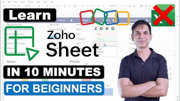 Basisprincipes van Zoho Sheets in 10 minuten | Beginnersgids 2025