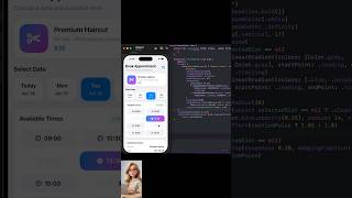 Appointment Booking Screen in SwiftUI✨