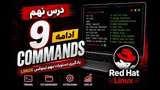 درس نهم Red Hat 🚀 آموزش User Permission, Linux Repository و Tar Commands