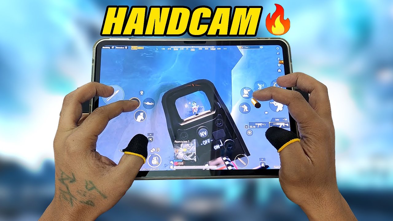 iPad Pro M4 | Best PUBG Mobile HANDCAM 6 Finger Claw + Gyroscope - YouTube