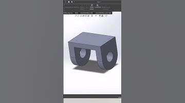 Part Design in Solidworks For Beginners #solidworks_modeling #solidworks #3dmodeling #tutorial