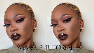 BEGINNER FRIENDLY Pink Gothic Glam Full Tutorial | FaceByEsssy