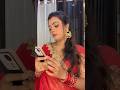 Kaisa lag raha hai ye MAKEUP LOOK #red #makeup #gogogupshup #shorts #viral