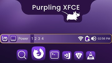 Purpling XFCE : Linux Desktop Customization