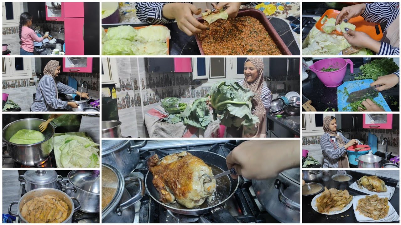 روتين في المطبخ 🤓لكل ست بيت بتشتغل 💥اعملي كده وهتكلي كل الي نفسيك في 👌