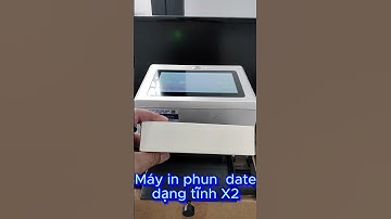 Máy in phun date dạng tĩnh x2