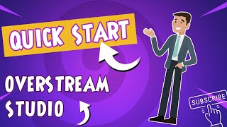 Overstream.Studio - Quick start. How to add widgets to the OBS Studio