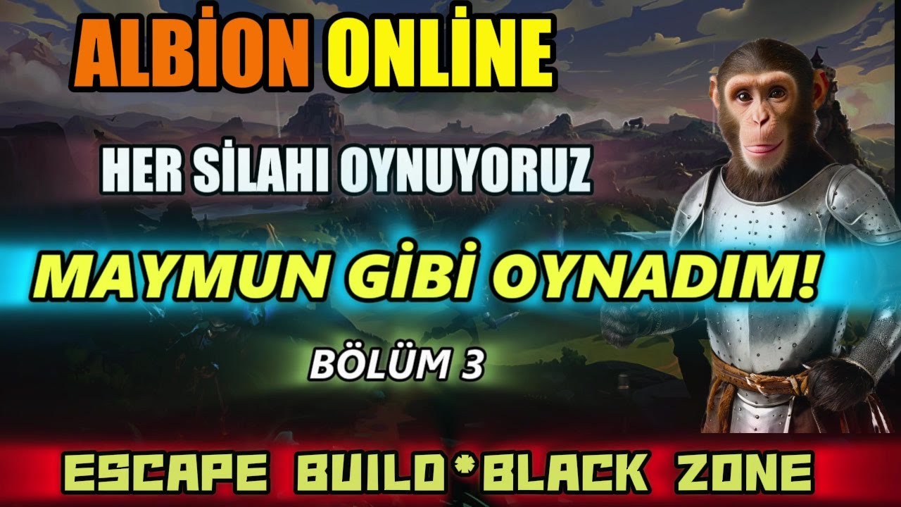 BLACKZONE'DE HER BUİLDİ OYNUYORUZ. BÖLÜM.3 ALBİON ONLİNE