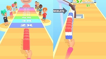 Popsicle Stack - Gameplay Walkthrough | Level 1-5 #popsiclestack