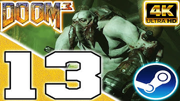 Doom 3: Redux - 100% Walkthrough (No Damage, Nightmare) Part 13 - Recycling Sector 2 (UHD) [4K60FPS]