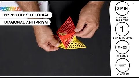 HyperTiles Guided Tutorial - How To Make The Diagonal Antiprism Level 1