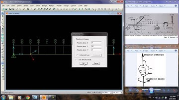 SAP2000 Basic Introduction Through Example (Beam)