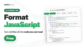 Information How to Format JavaScript Online (Free JS Beautifier) Guide