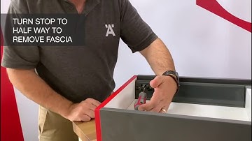 Matrix Box S Installation, Adjustment and Removal  | Standard twin walled drawer system