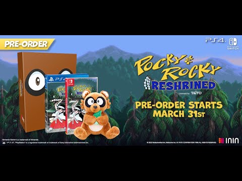 Pocky &amp; Rocky Reshrined - Limited Edition Trailer