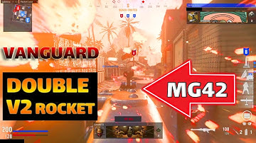 MG42 DOUBLE V2 ROCKET 🚀 on SHIPMENT! Vanguard SBMM reverse boosted PS5 Gameplay