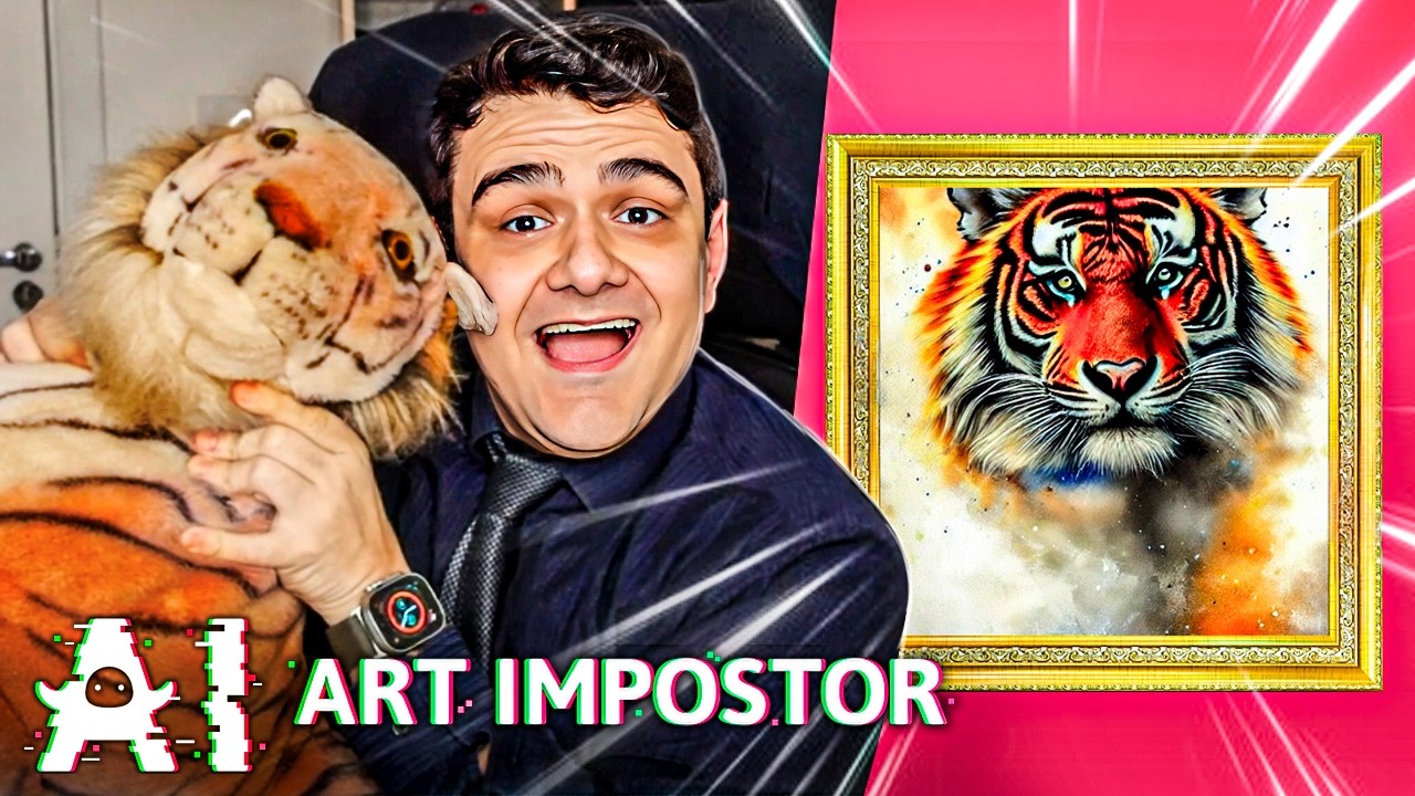 DESCOBRINDO COMO A INTELIGÊNCIA ARTIFICIAL ENXERGA OS GURI - AI Art Impostor