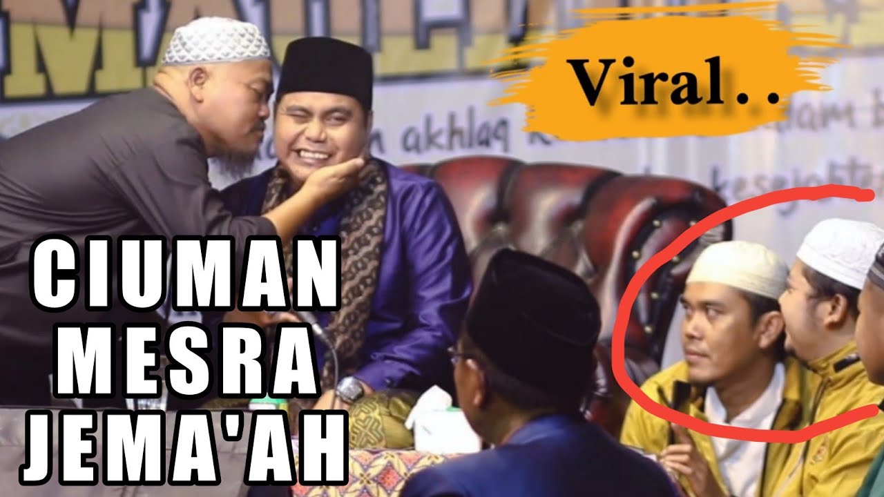 Ust. Salman Amrillah Mendapatkan Ciuman Mesra Jema'ah | Maulid Nabi Muhammad | Cigondewah Bandung