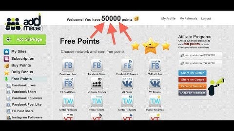 How to Hack || Addmefast " Points/Youtube Subscribers - 2018 " Shan Edit