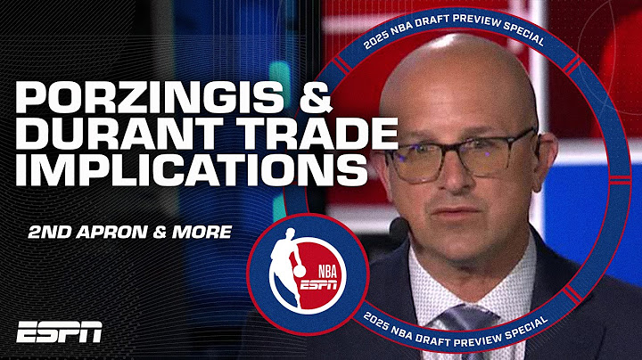 Kristaps Porzingis & Kevin Durant TRADE IMPLICATIONS w/ Bobby Marks | NBA on ESPN